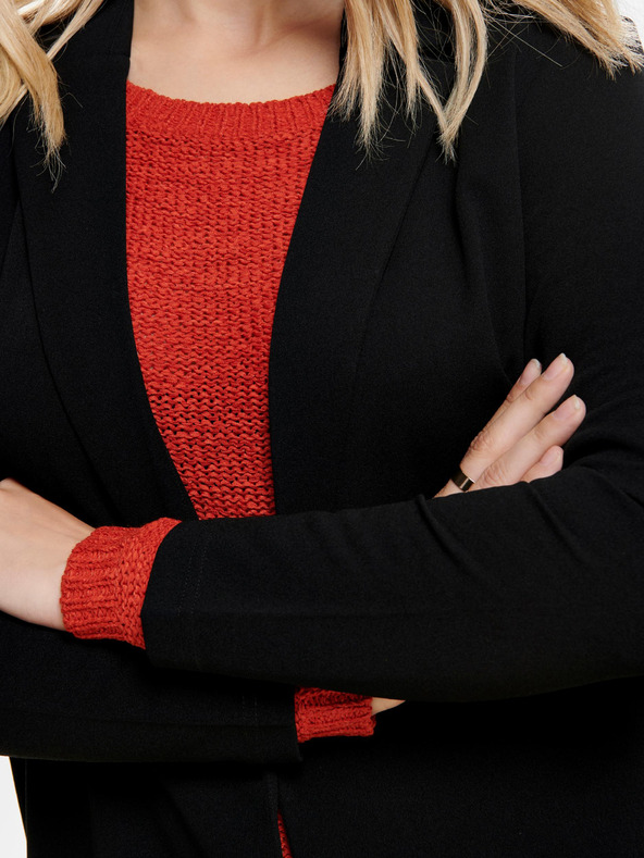 Jacqueline de Yong Čierna dámska bunda JDY Geggo