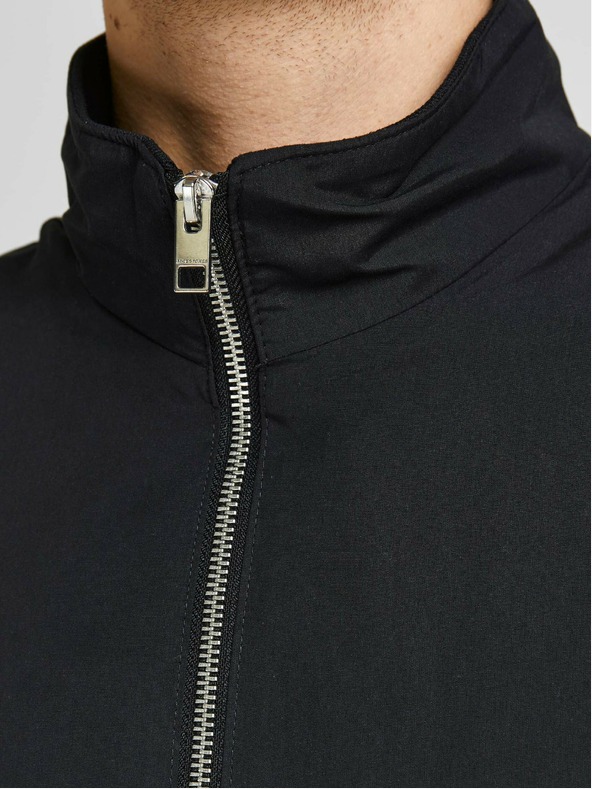 Jack & Jones Čierna bunda Jack & Jones Rush
