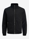 Jack & Jones Čierna bunda Jack & Jones Rush
