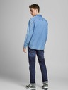Jack & Jones Tmavomodré slim fit džínsy Jack & Jones Clark