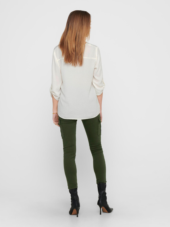 Jacqueline de Yong Krémová blúzka JDY Divya