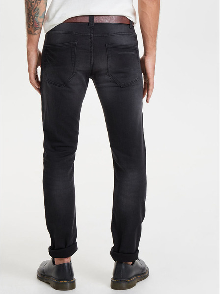 ONLY & SONS Čierne slim fit džínsy ONLY & SONS Loom