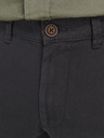 Jack & Jones Čierne chino nohavice Jack & Jones Marco