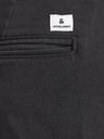 Jack & Jones Čierne chino nohavice Jack & Jones Marco