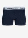 Jack & Jones Sada piatich boxeriek Jack & Jones v khaki, modrej, sivej a čiernej farbe