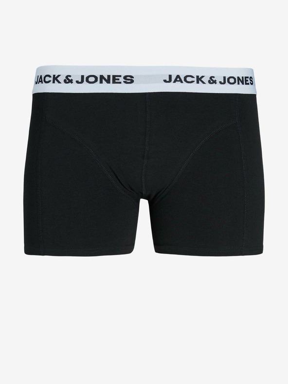 Jack & Jones Sada piatich boxeriek Jack & Jones v khaki, modrej, sivej a čiernej farbe