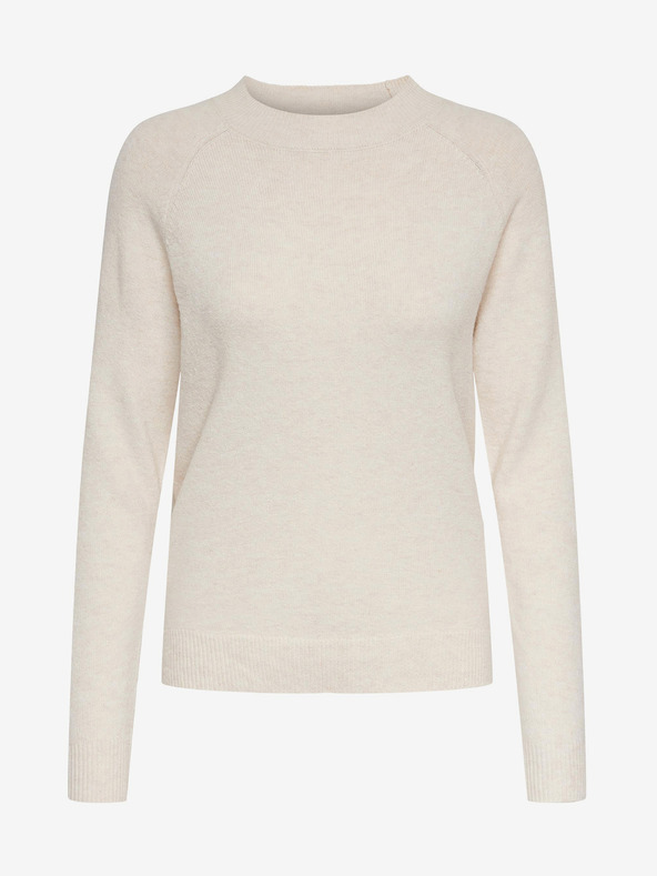 ONLY Krémový základný sveter ONLY Rica