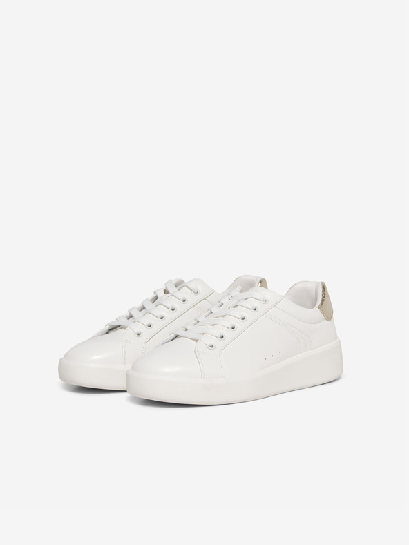 ONLY Biele dámske tenisky ONLY Soul