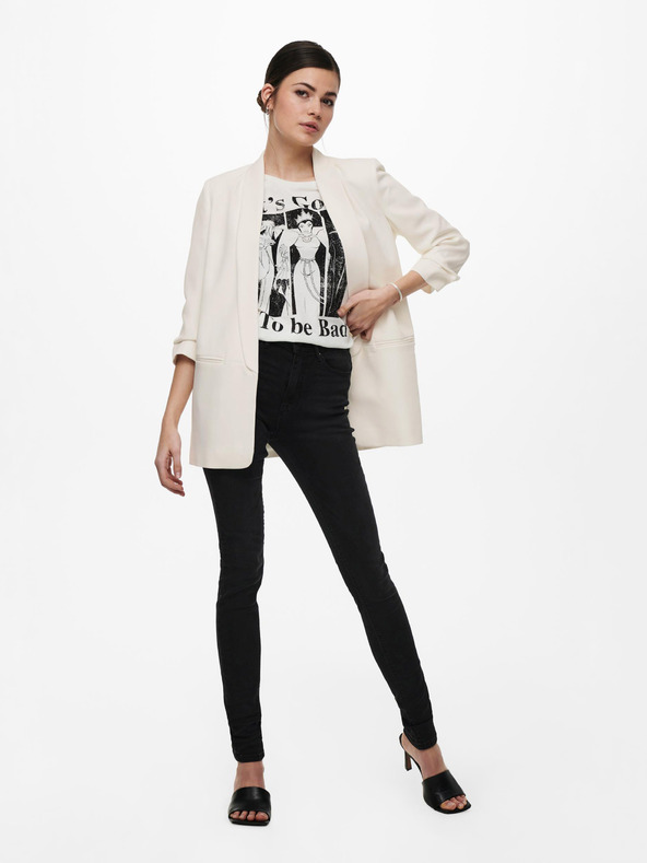 ONLY Krémová dámska bunda ONLY Elly