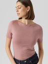 Vero Moda Staroružové dámske základné tričko VERO MODA Panda