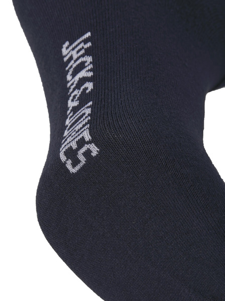 Jack & Jones Sada piatich párov tmavomodrých pánskych ponožiek Jack & Jones Dongo