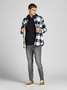 Jack & Jones Čierna pánska základná mikina Jack & Jones Star