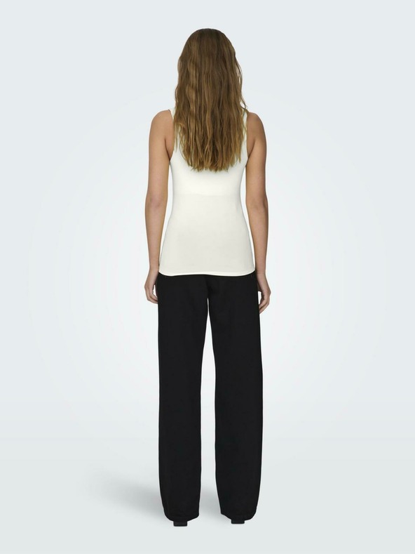 ONLY Krémové dámske obojstranné tielko ONLY Ea