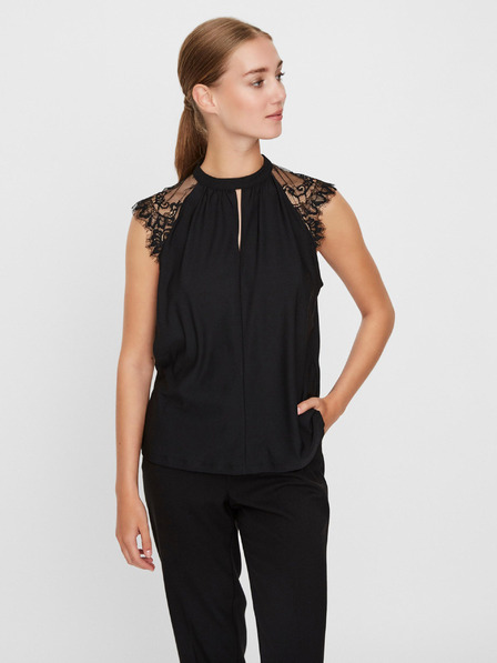Vero Moda Čierna dámska blúzka VERO MODA Milla