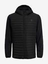 Jack & Jones Čierna pánska ľahká prešívaná bunda Jack & Jones