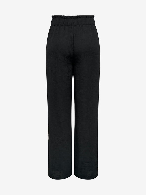 Jacqueline de Yong Čierne dámske nohavice JDY Divya