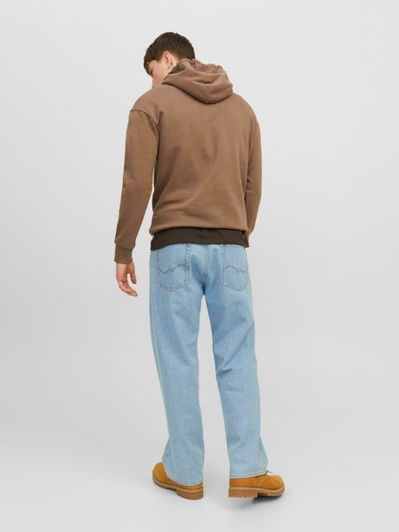 Jack & Jones Svetlomodré pánske džínsy rovného strihu Jack & Jones Alex
