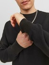Jack & Jones Čierna pánska mikina Jack & Jones Vester