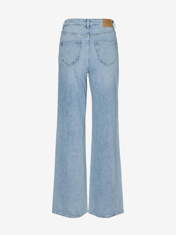 Vero Moda Svetlomodré dámske džínsy širokého strihu VERO MODA Tessa