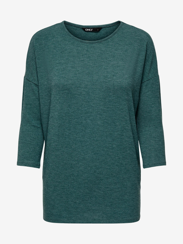 ONLY Zelená dámska pruhovaná košeľa ONLY Glamour