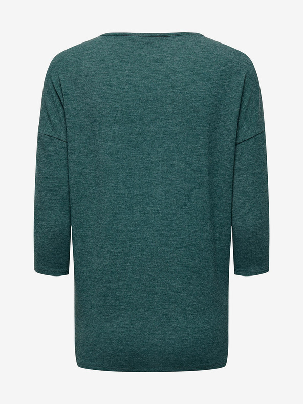 ONLY Zelená dámska pruhovaná košeľa ONLY Glamour