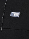 Jack & Jones Čierna pánska mikina na zips s kapucňou Jack & Jones Air