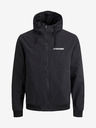 Jack & Jones Čierna pánska ľahká bunda Jack & Jones Rush