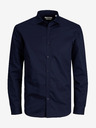 Jack & Jones Jack & Jones Lacardiff pánska tmavomodrá košeľa