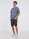 Jack & Jones Modrá pánska pruhovaná základná košeľa Jack & Jones Organic