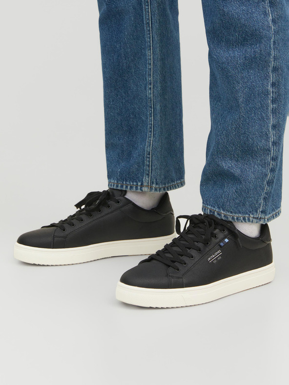 Jack & Jones Čierne pánske tenisky Jack & Jones Bale