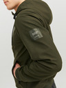 Jack & Jones Khaki Pánska ľahká softshellová bunda Jack & Jones Basic