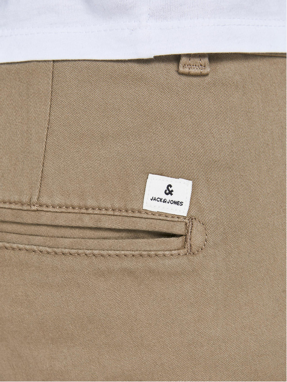 Jack & Jones Jack & Jones Marco Béžové pánske nohavice chino