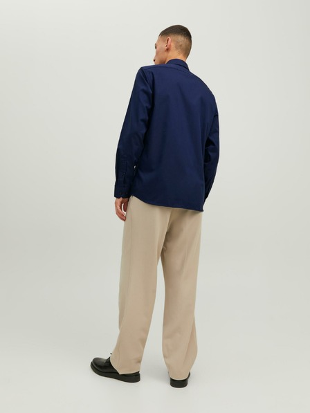 Jack & Jones Tmavomodrá pánska košeľa Jack & Jones Parker