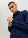 Jack & Jones Tmavomodrá pánska košeľa Jack & Jones Parker