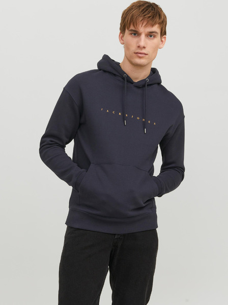 Jack & Jones Tmavomodrá pánska mikina Jack & Jones Star