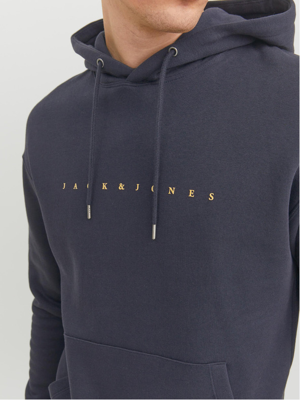 Jack & Jones Tmavomodrá pánska mikina Jack & Jones Star
