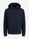 Jack & Jones Tmavomodrá pánska mikina Jack & Jones Star