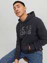 Jack & Jones Čierna pánska mikina Jack & Jones Corp