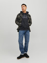 Jack & Jones Čierna pánska mikina Jack & Jones Corp