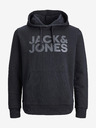 Jack & Jones Čierna pánska mikina Jack & Jones Corp