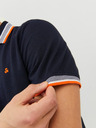 Jack & Jones Tmavomodré pánske polo tričko Jack & Jones Paulos