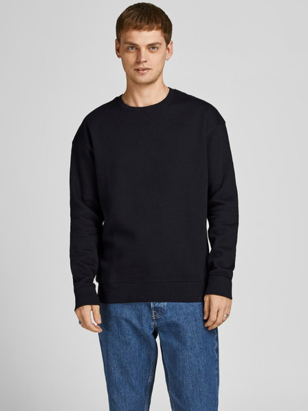 Jack & Jones Čierna pánska mikina Jack & Jones Star