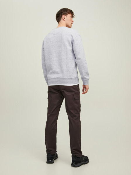 Jack & Jones Svetlošedá pánska mikina Jack & Jones Star