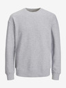 Jack & Jones Svetlošedá pánska mikina Jack & Jones Star