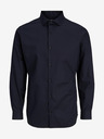 Jack & Jones Čierna pánska košeľa Jack & Jones Parker