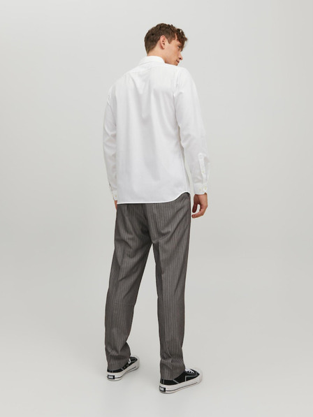 Jack & Jones Biela pánska košeľa Jack & Jones Parker