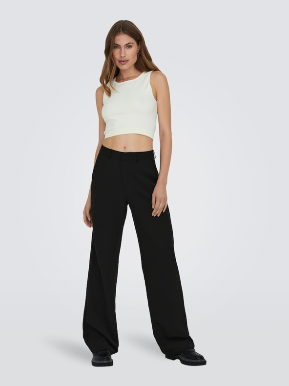 ONLY Čierne dámske nohavice ONLY Berry