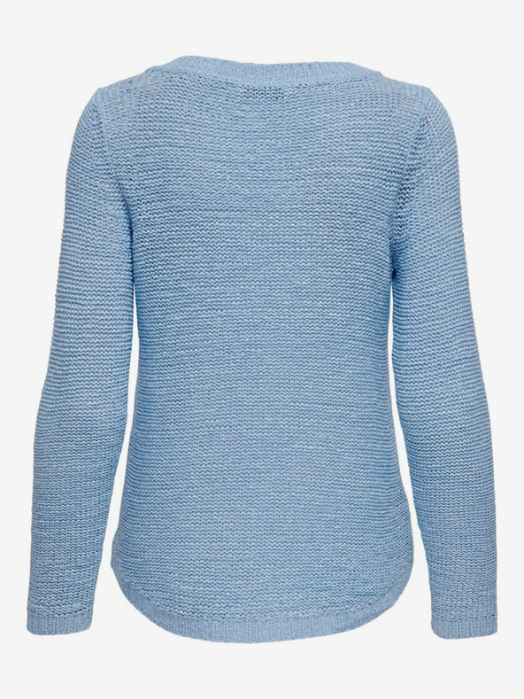 ONLY Svetlomodrý dámsky základný sveter ONLY Geena