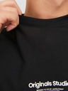 Jack & Jones Čierna pánska košeľa Jack & Jones Vesterbro