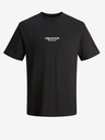 Jack & Jones Čierna pánska košeľa Jack & Jones Vesterbro
